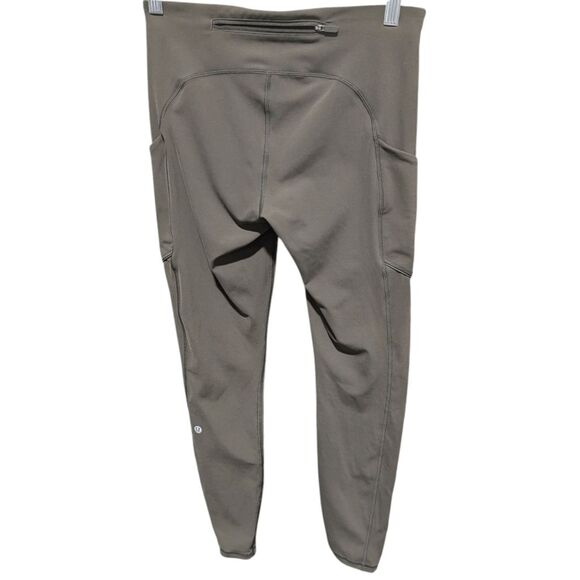 LULULEMON ATHLETICA Speed Up Tight 'Full-On Luxtreme 28' In Dark Olive Size 6 - Picture 6 of 6